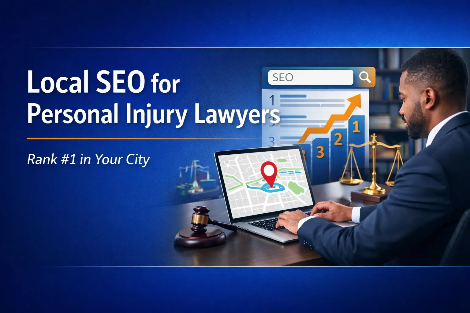 Local SEO for personal injury lawyers- rank 1 in your city